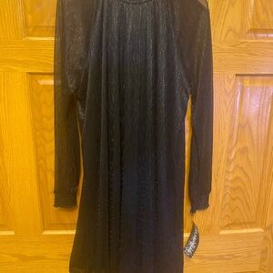 Nina Leonard Chic Black Cocktail Dress